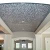 Glass Mosaic Tile installed on a vaulted ceiling